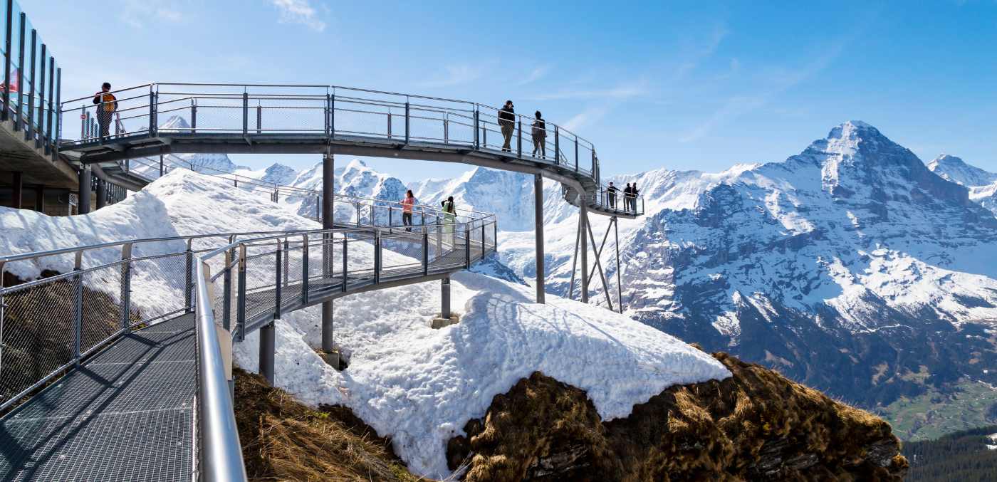 Grindelwald First Cliff Walk.