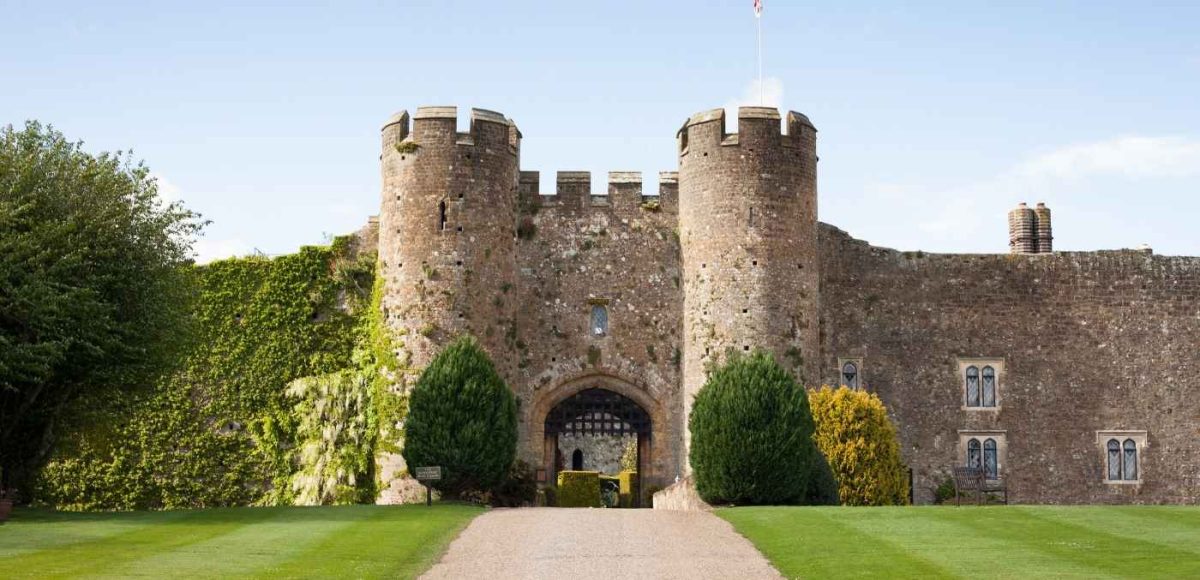 Amberley Castle exterior wall
