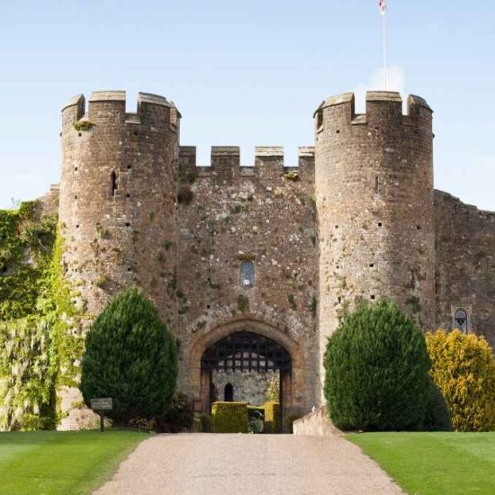 Amberley Castle exterior wall
