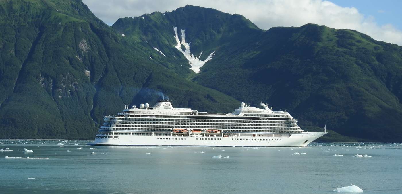 Viking Orion at Hubbard Glacier