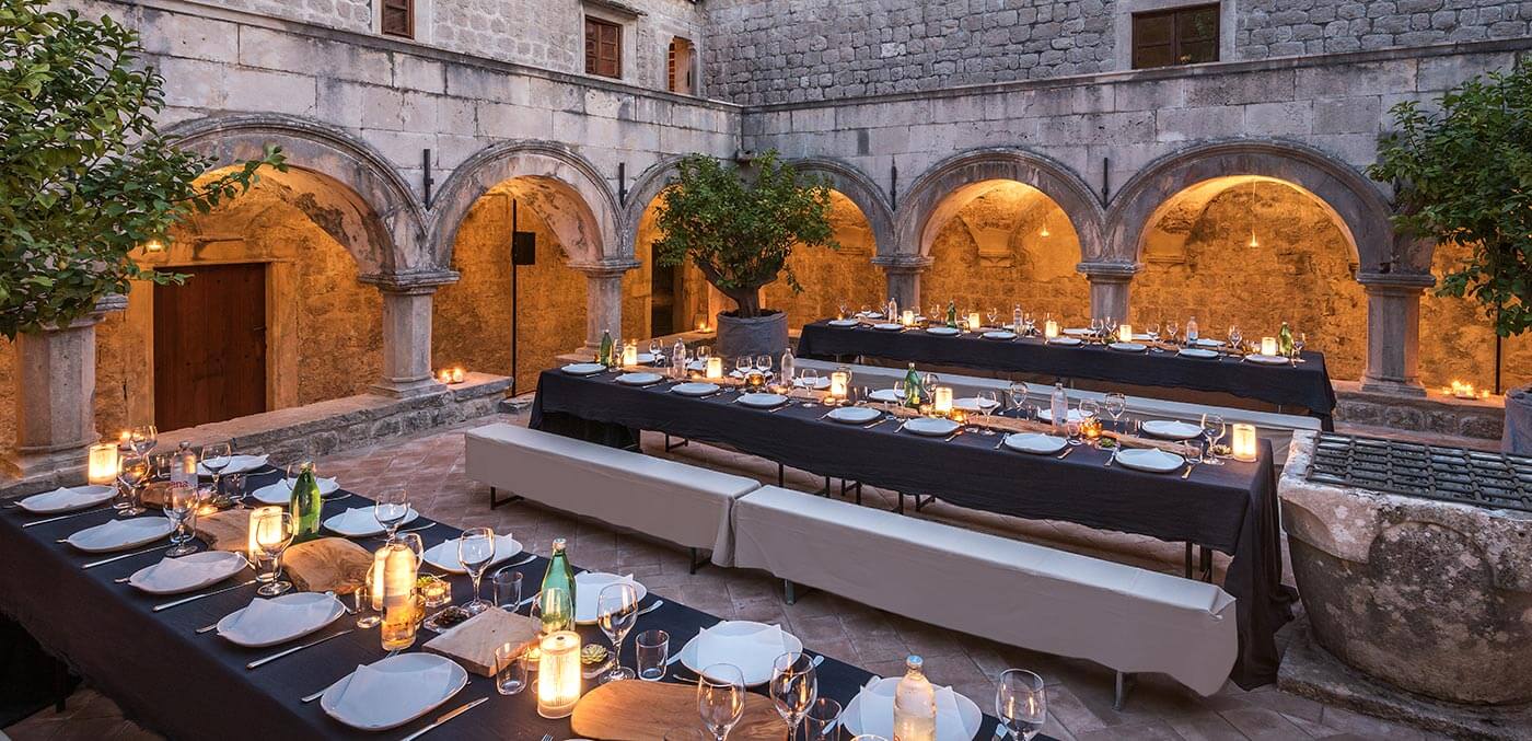 Cloister at LOPUD 1483