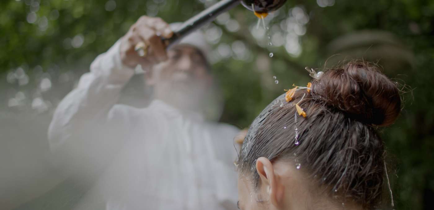 Water purification ritual at Mandapa, a Ritz-Carlton Reserve