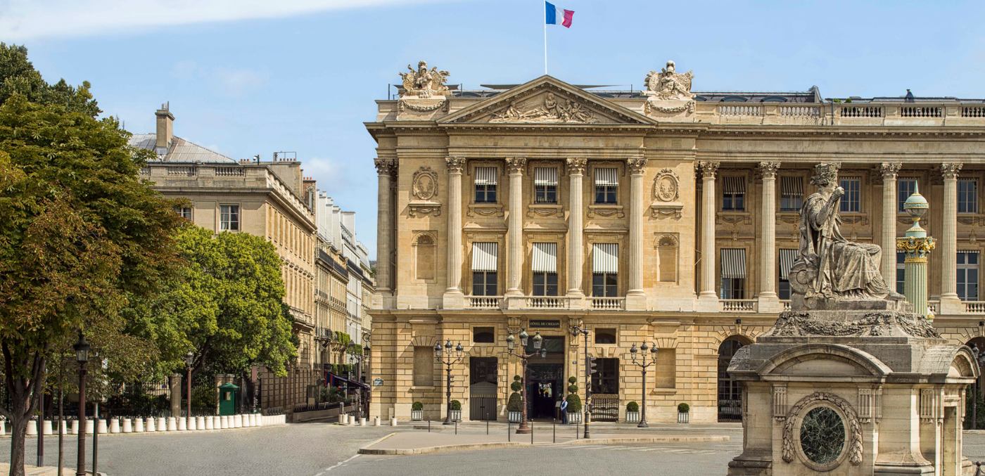Exterior of Hotel de Crillon