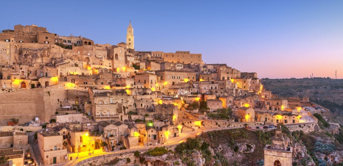 matera at night