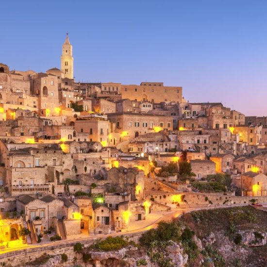 matera at night