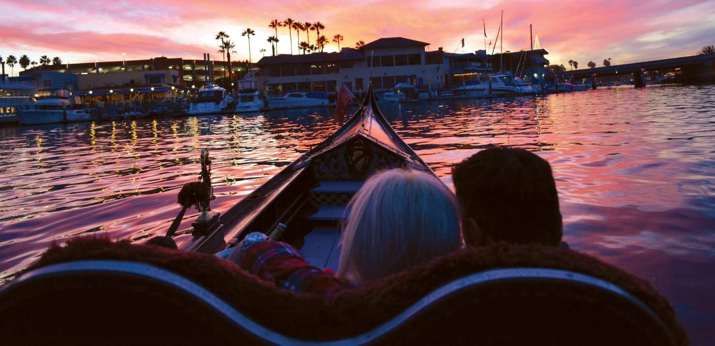 Sunset at Newport Beach