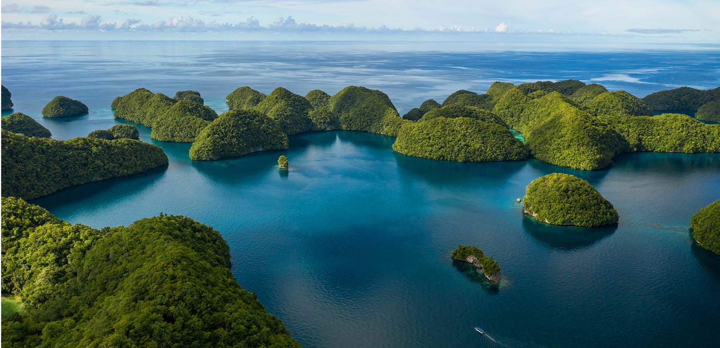 Palau, a tiny country in the Pacific
