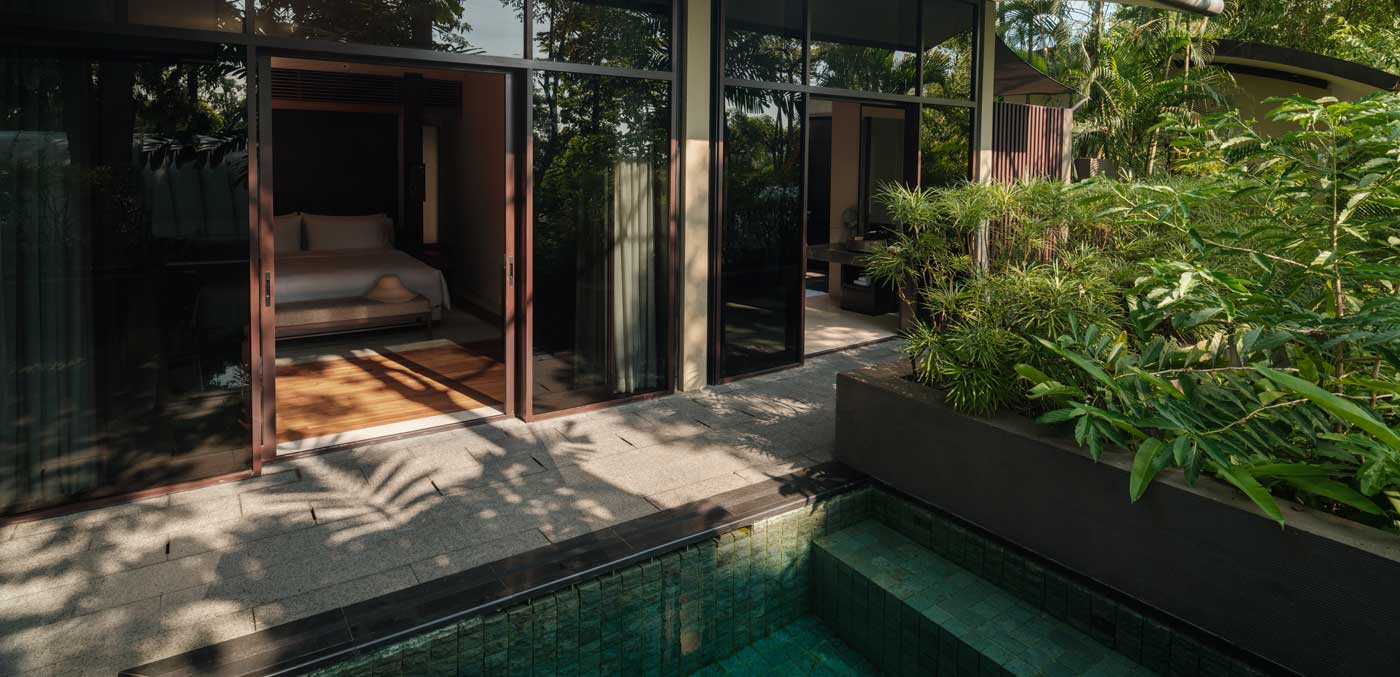 One bedroom villa at Capella Singapore