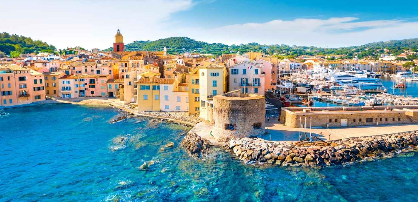 Saint-Tropez in summer
