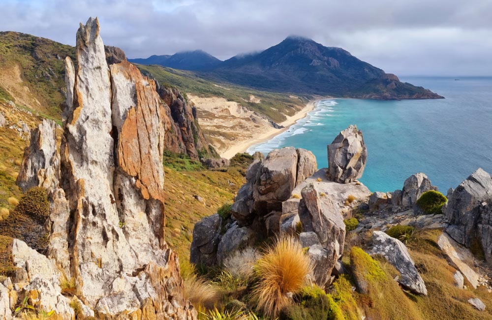Stewart Island with Over The Top helicopter tours