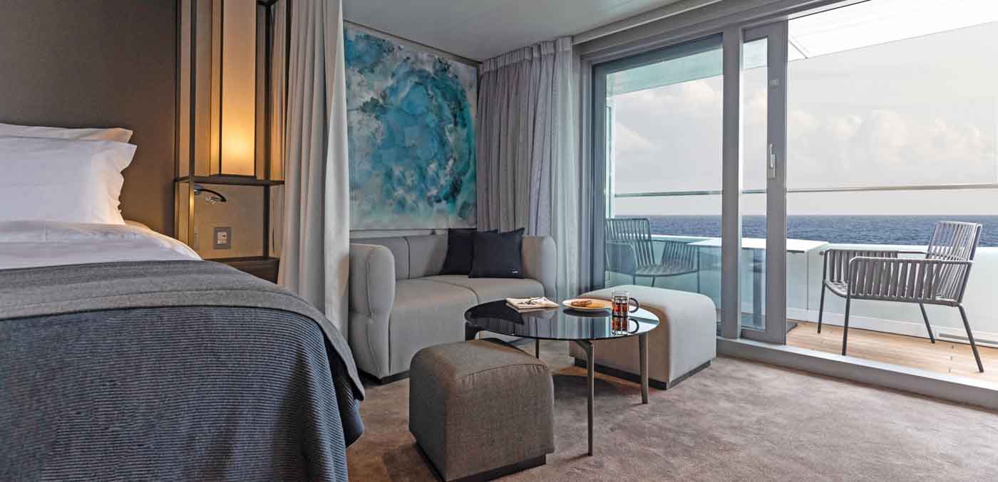 Grand Deluxe Verandah Suite on Scenic Eclipse