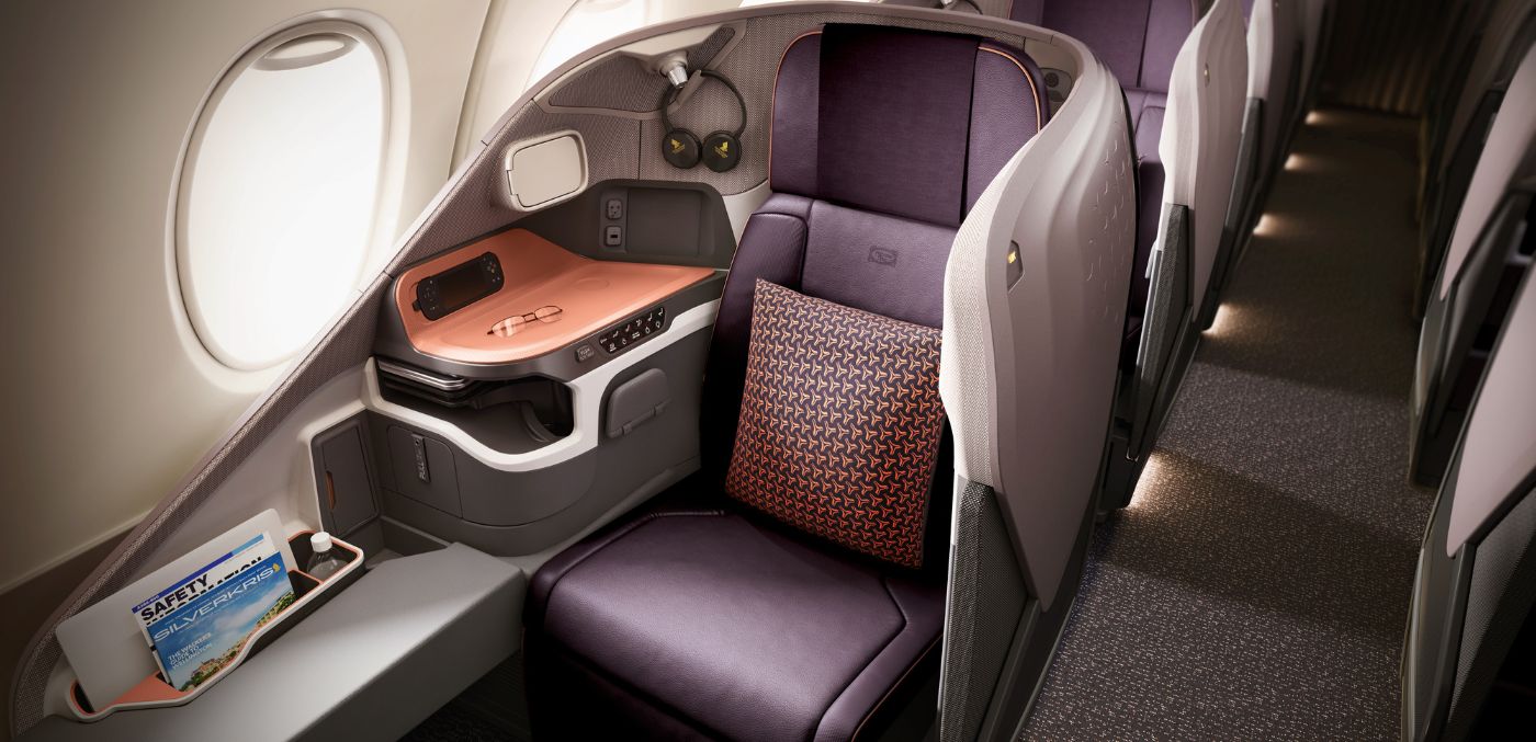 Singapore Airlines A380 Business Class