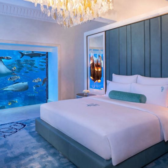 underwater hotel suite Atlantis Dubai