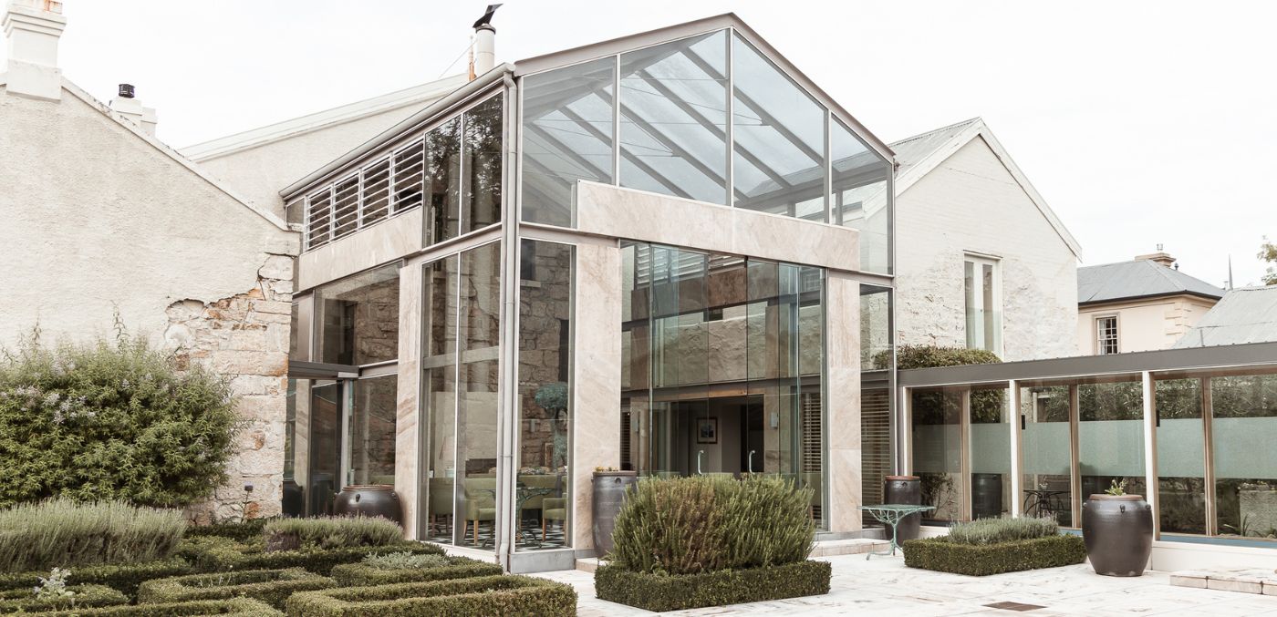 The exteriors of Islington Hotel, Tasmania