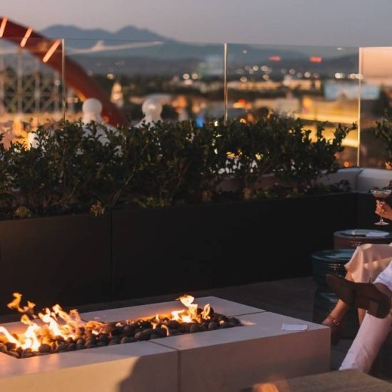 Prime rooftop views from The Westin Anaheim Resort