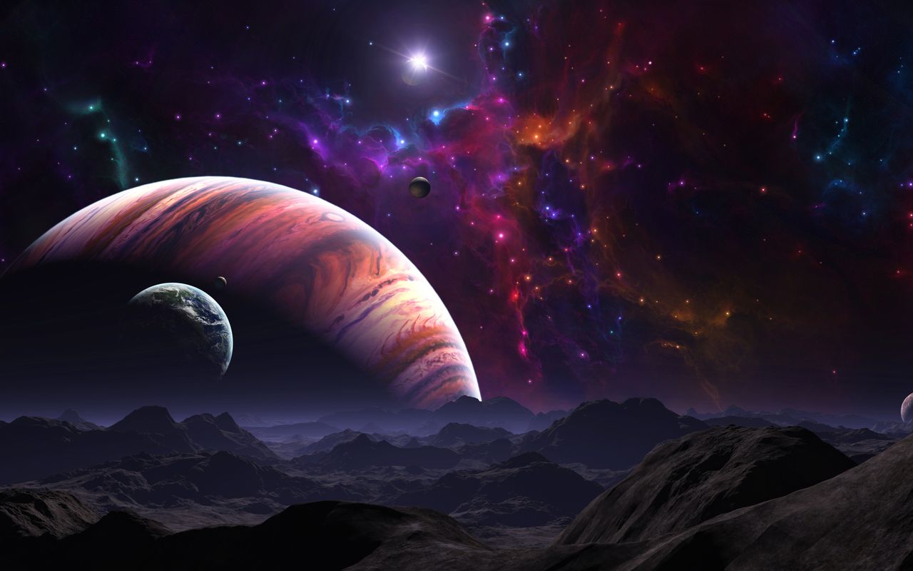 Beautiful space wallpapers for android tablet Acer Iconia Tab 1280x800