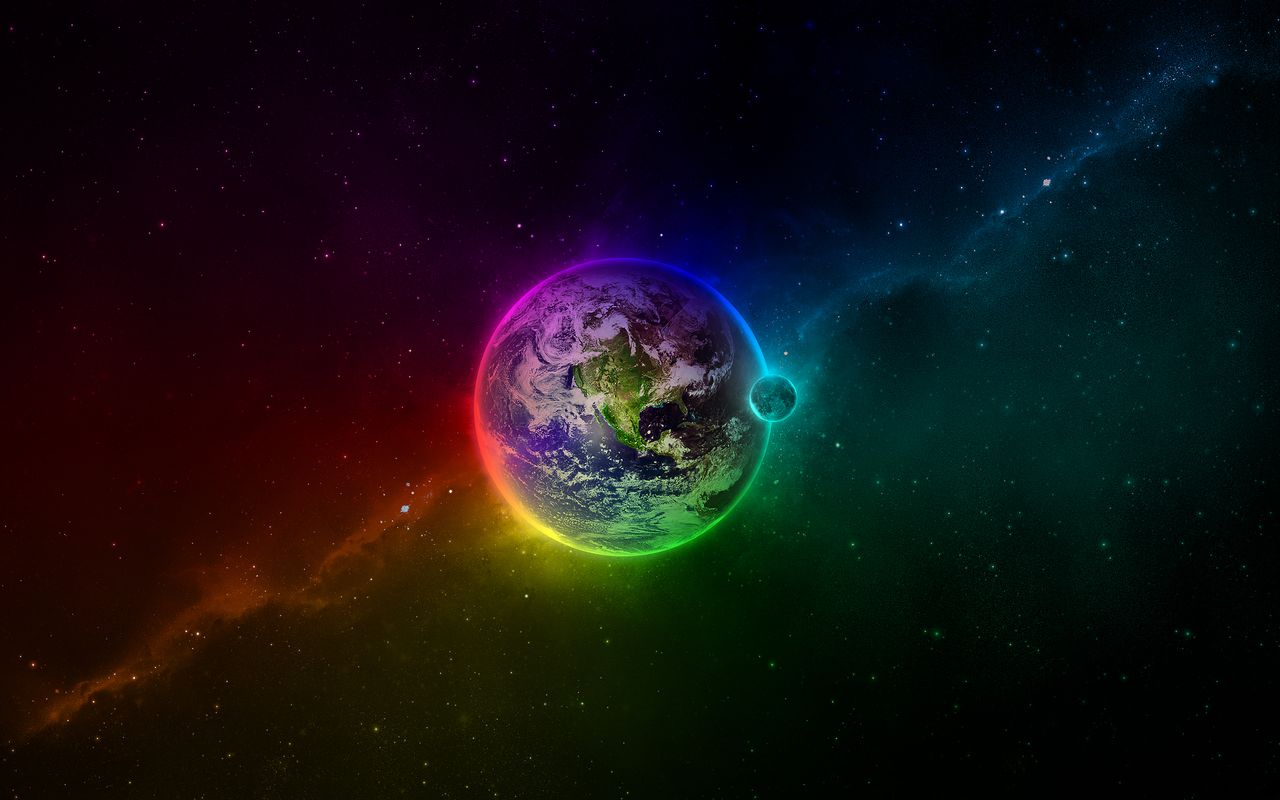 Space Background image for your tablet pc Apple iPad 2 1280*800